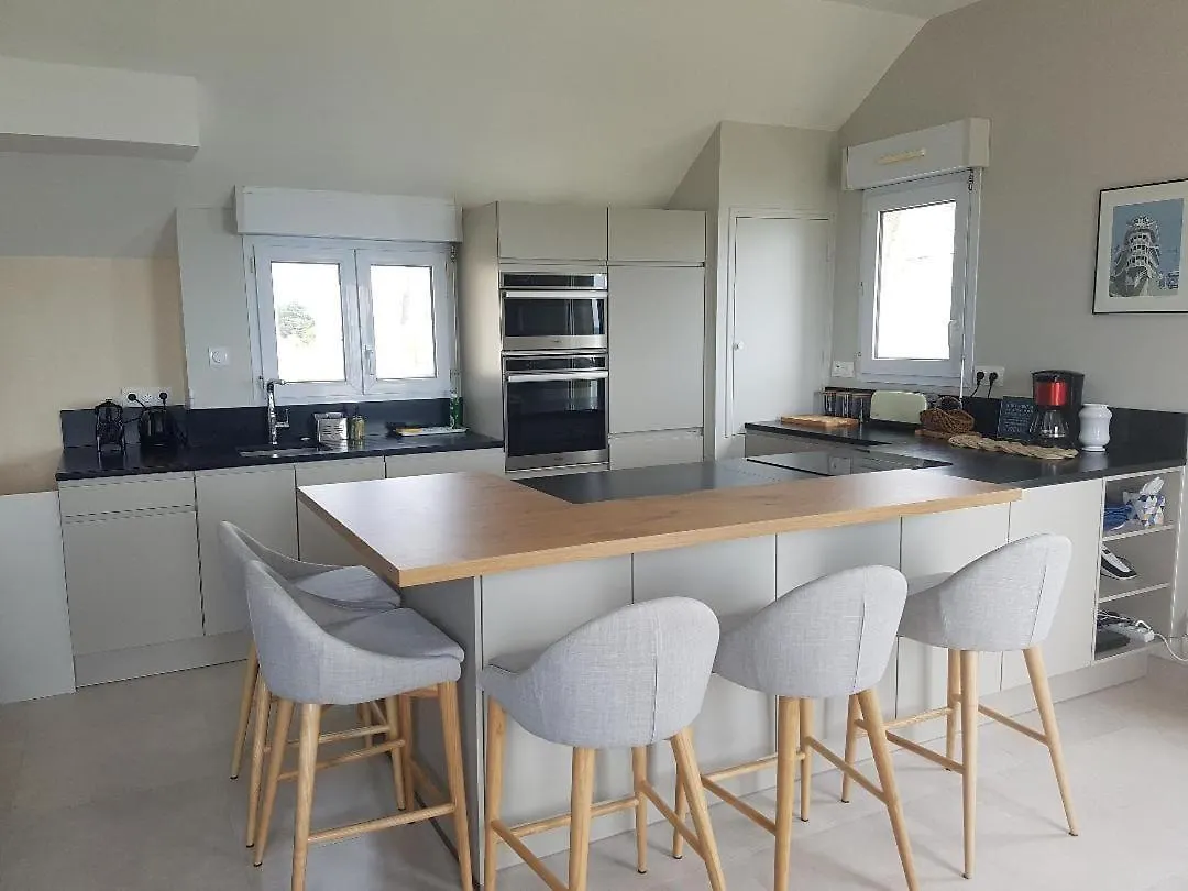 بيت للعطل فيلا Le Cezembre - Vue 180 Baie St Malo سان مالو